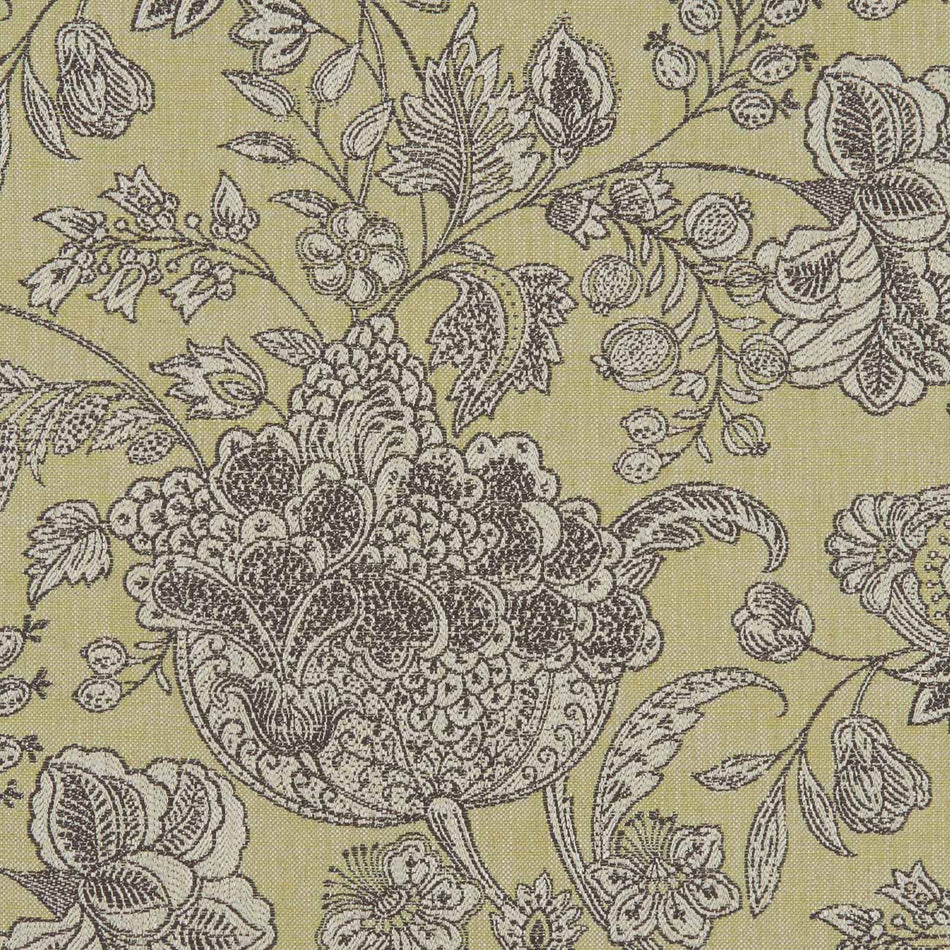Clarke & Clarke Heritage Woodsford Citron Fabric