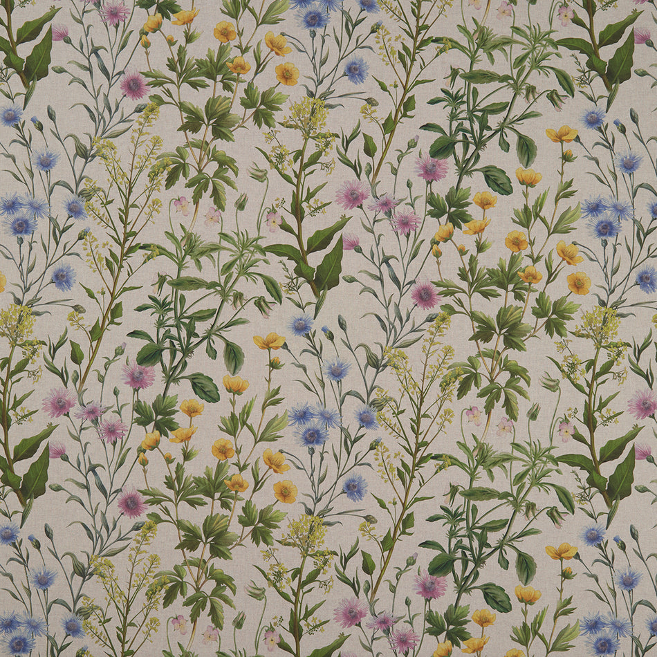 Studio G Country Garden Buttercup Linen Fabric