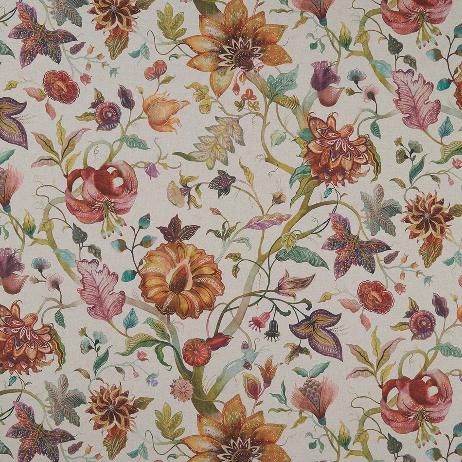 Studio G Country Garden Delilah Spice/Linen Fabric