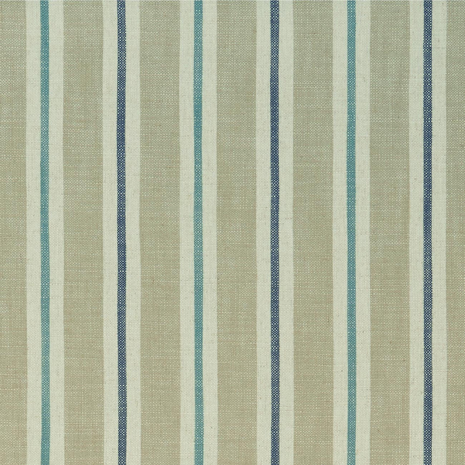 Clarke & Clarke Castle Garden Sackville Stripe Eau De Nil_Linen Fabric