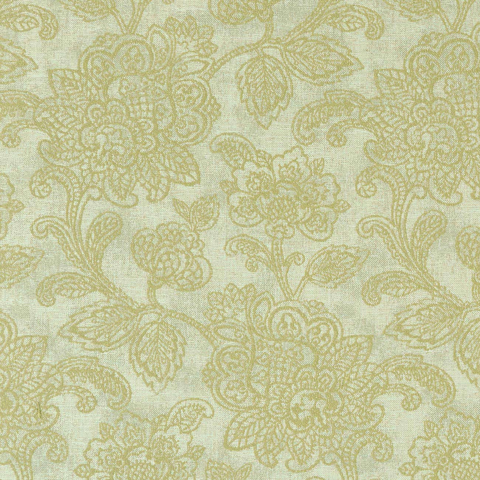 Clarke & Clarke Castle Garden Cranbrook Citron Fabric