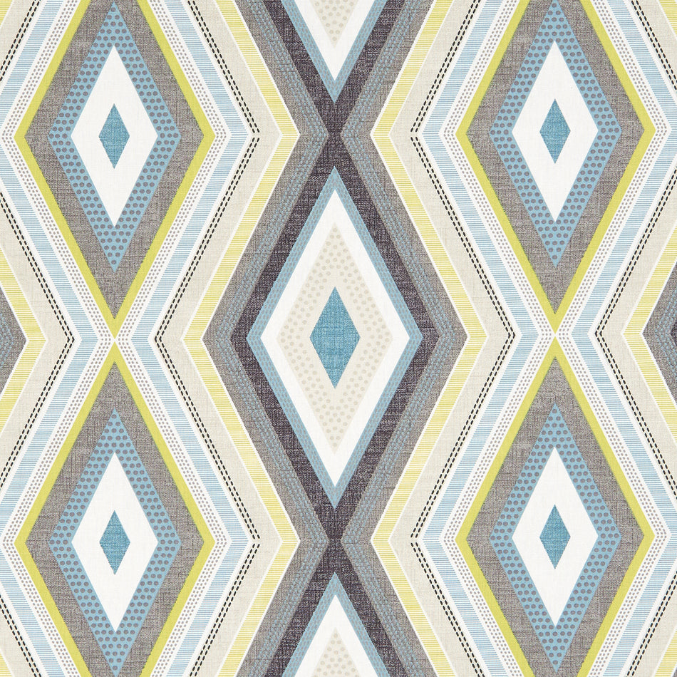 Studio G Octavia Terrazzo Charcoal/Chartreuse Fabric