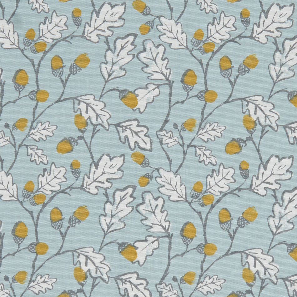 Studio G Land & Sea Acorn Trail Duckegg Fabric
