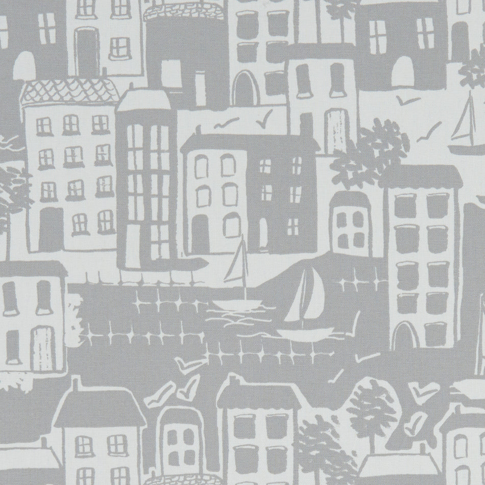 Studio G Land & Sea Waterside Grey Fabric