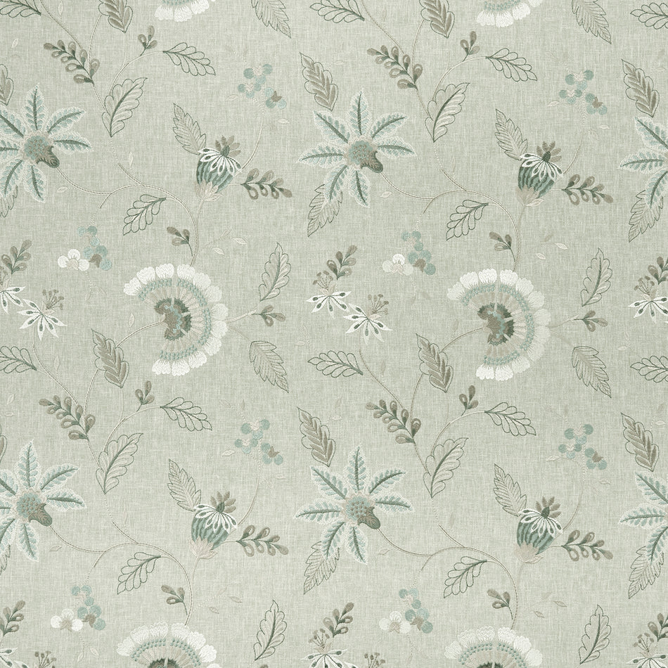 Clarke & Clarke Halcyon Delamere Duckegg Fabric