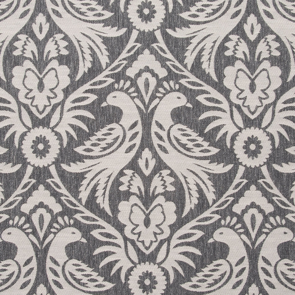 Clarke & Clarke Manor House Harewood Charcoal Fabric
