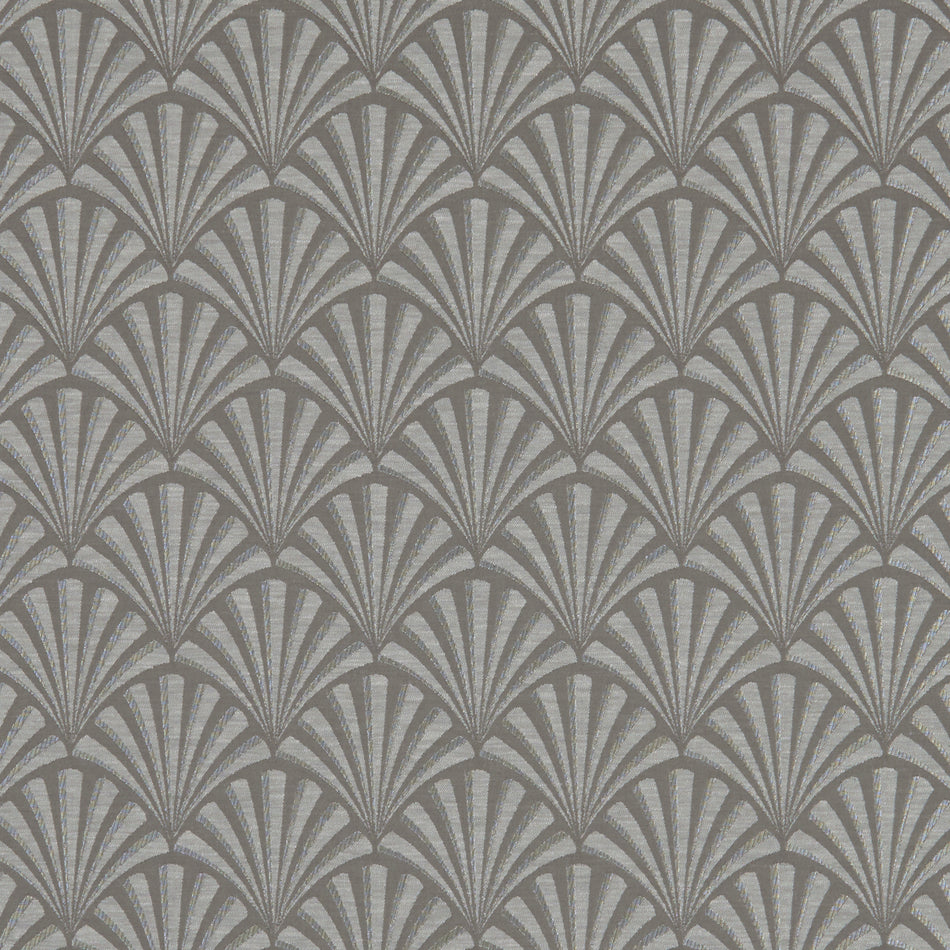 Clarke & Clarke Lusso Chrysler Charcoal Fabric