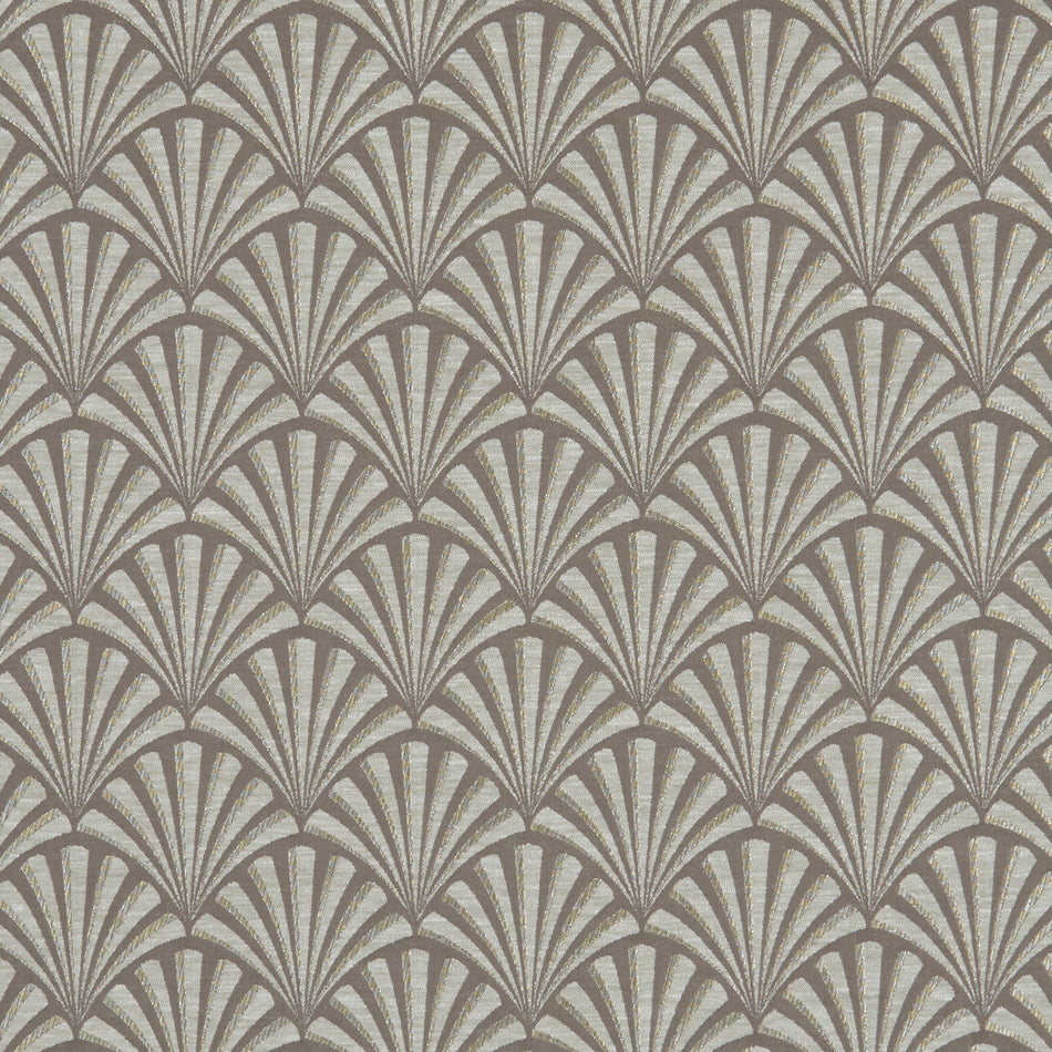 Clarke & Clarke Lusso Chrysler Mocha Fabric