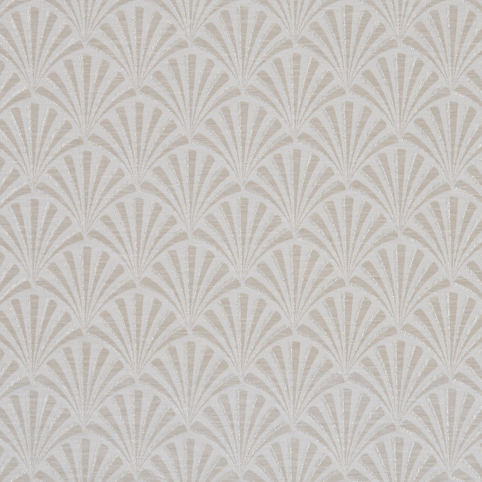 Clarke & Clarke Lusso Chrysler Ivory Fabric