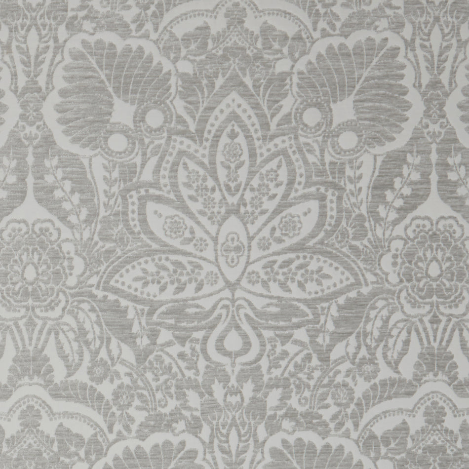 Clarke & Clarke Lusso Waldorf Silver Fabric
