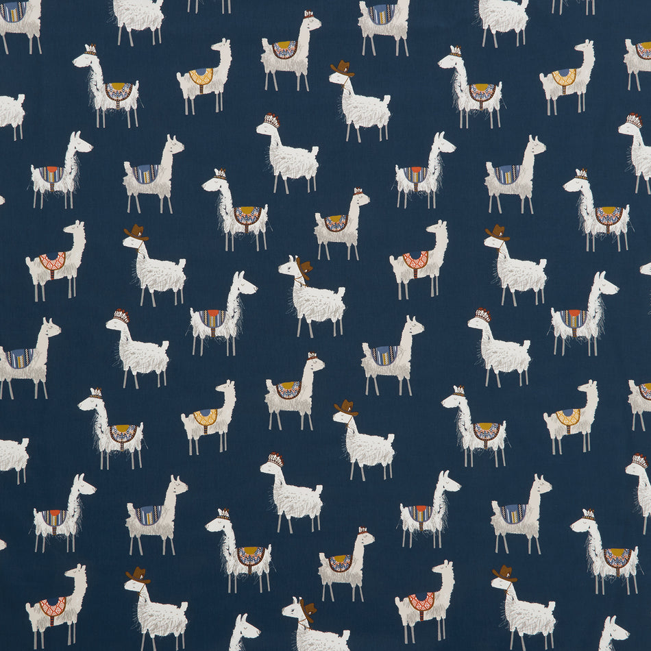 Iliv Navajo Alpaca Indigo Fabric