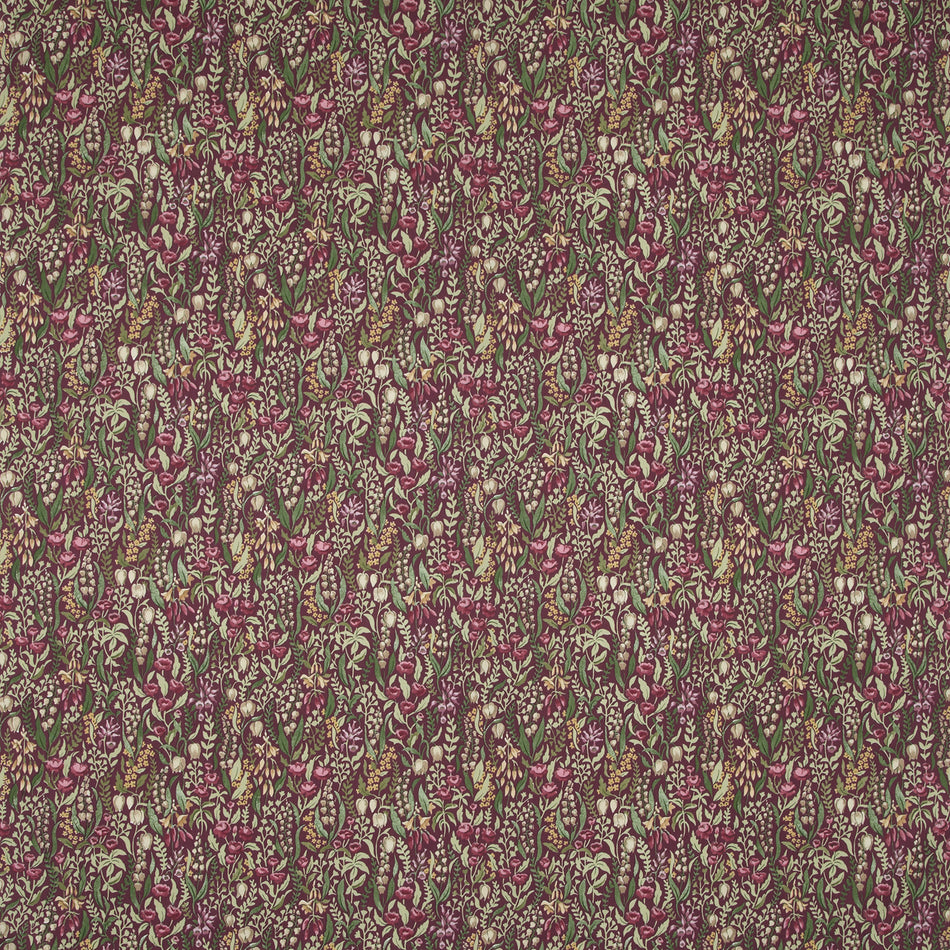 Iliv Cotswold Kelmscott Claret Fabric