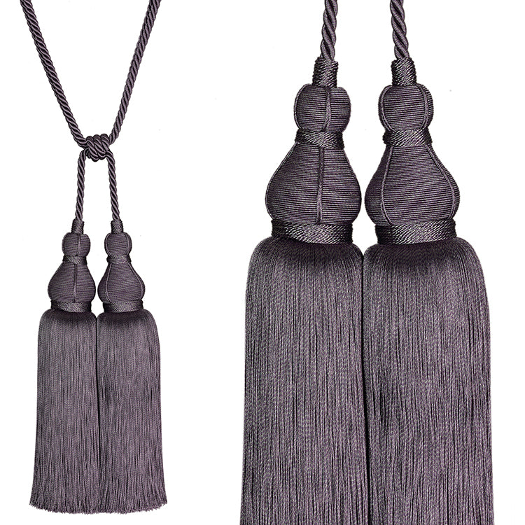 JLS Oasis Rope Double Tieback, Damson