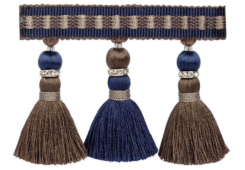 JLS Astral Tassel Fringe, Blue