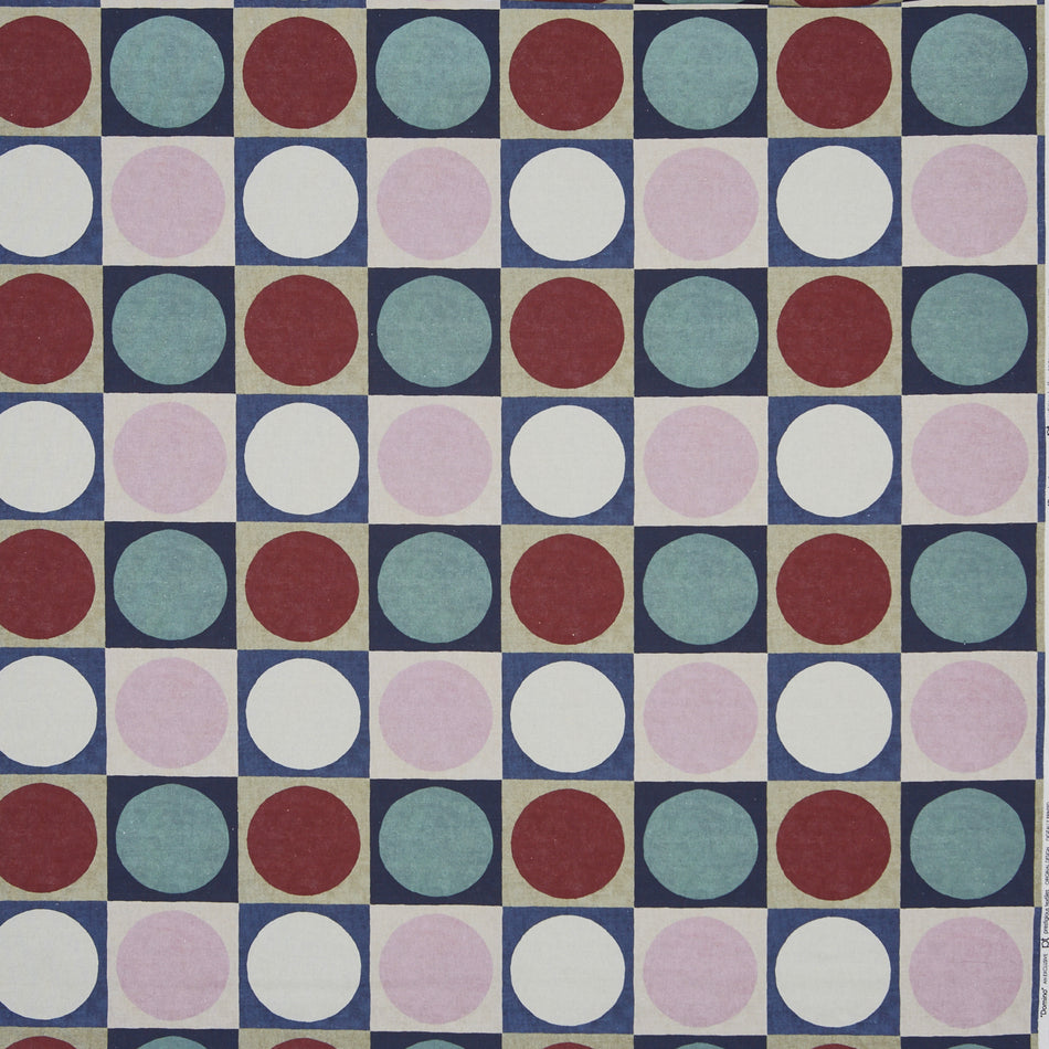 Prestigious Abstract Domino Marshmallow Fabric