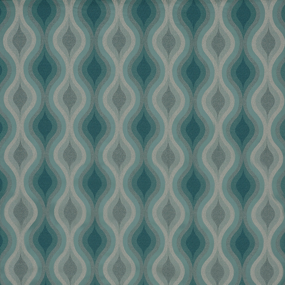 Prestigious Gatsby Deco Peacock Fabric