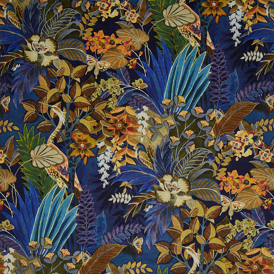 Prestigious Journey Beyond Hidden Paradise Midnite Fabric