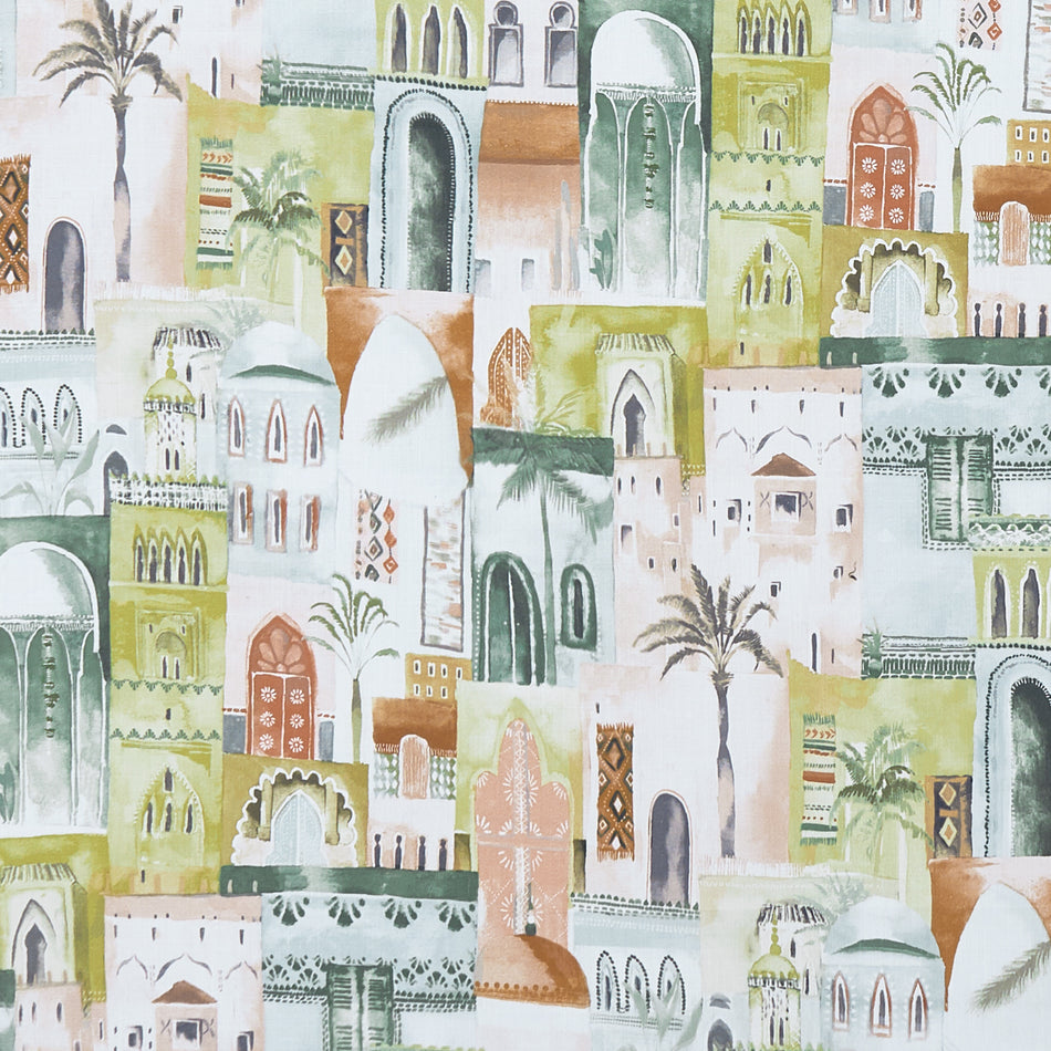 Clarke & Clarke Prince of Persia Marrakech Apple Fabric