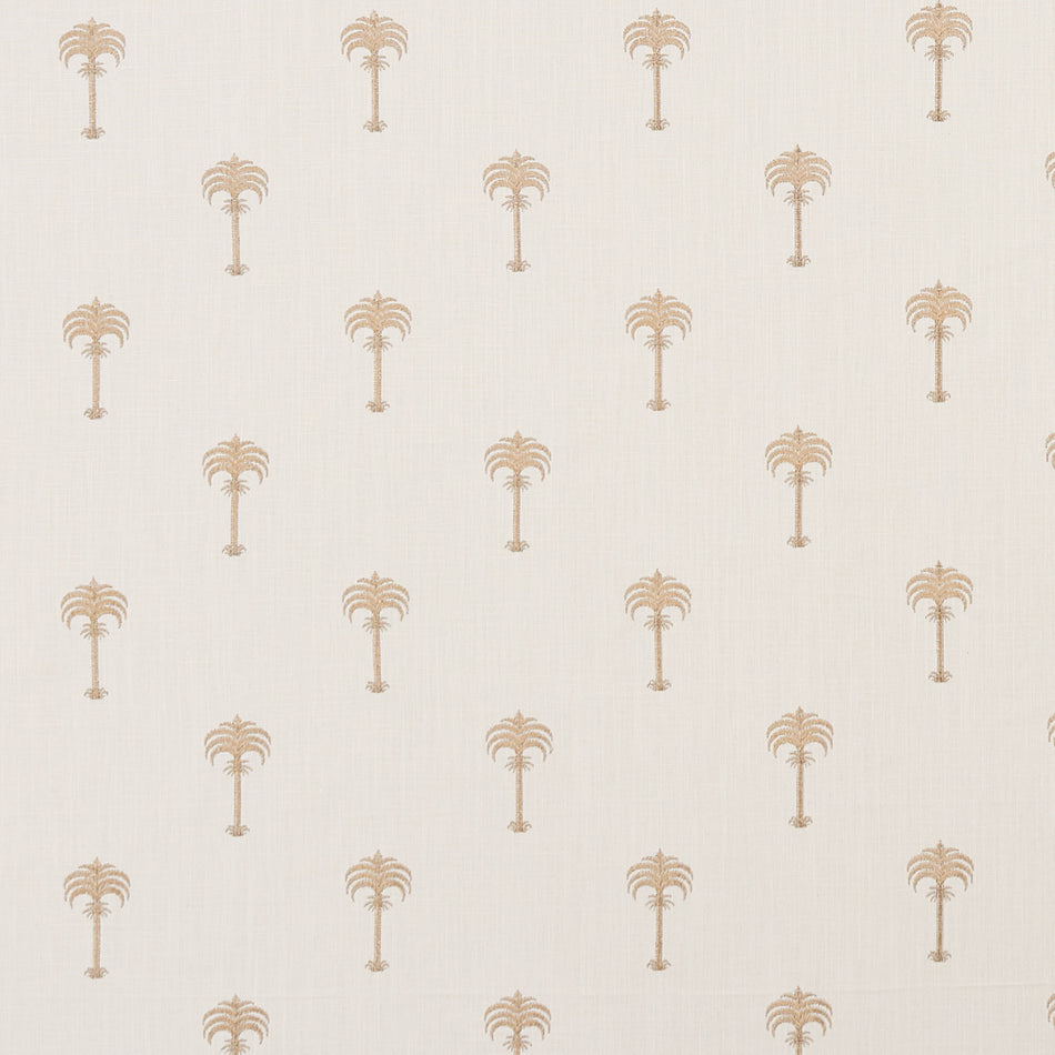 Clarke & Clarke Prince of Persia Menara Metallic Rose Gold_Ivory Fabric