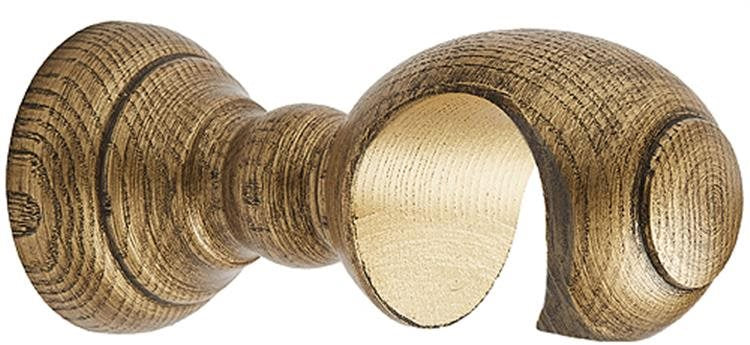Ashbridge 45mm Wood Clasp Bracket, Baroque Gold
