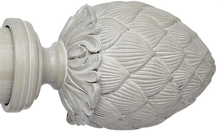 Ashbridge 45mm Pole Kew Finial, Heritage Grey
