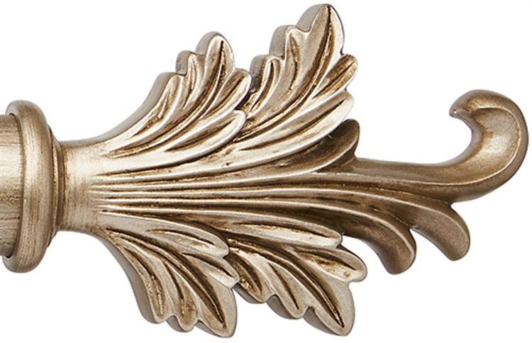 Ashbridge 45mm Pole Tatton Finial, Champagne Gold