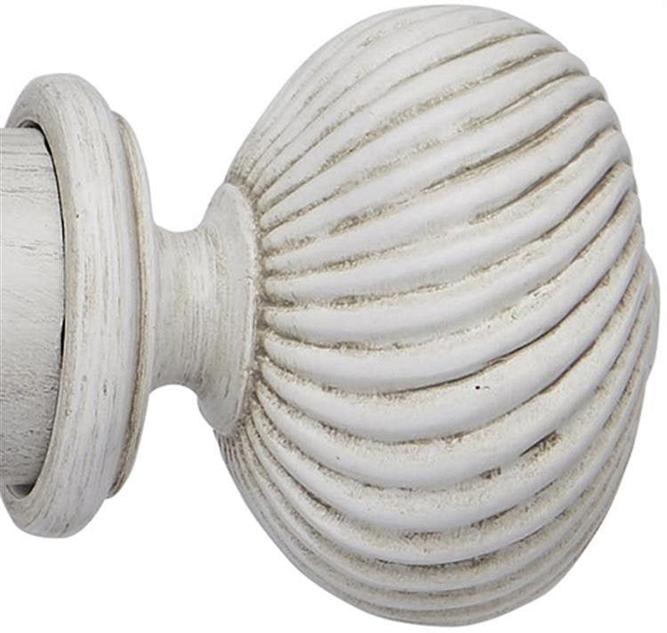 Ashbridge 45mm Pole Seizincote Finial, Heritage Grey