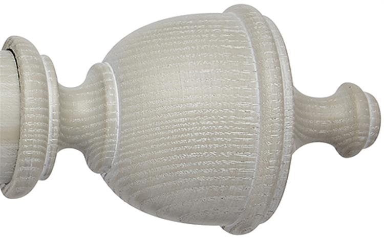 Ashbridge 45mm Pole Chatsworth Finial, Heritage Grey