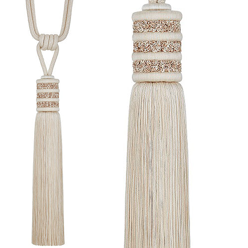 Hallis Opulent Tassel Tieback Champagne