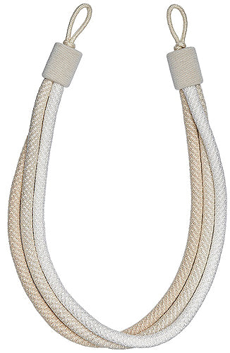 Hallis Opulent Tieband Champagne