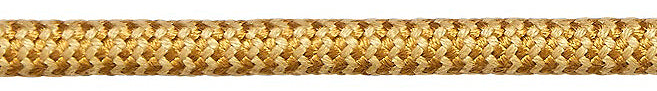 Hallis Opulent Trim Cord 6mm Gold