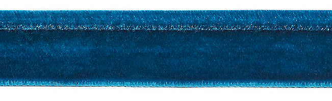 Hallis Opulent Trim Velvet Flanged Cord 5mm Teal