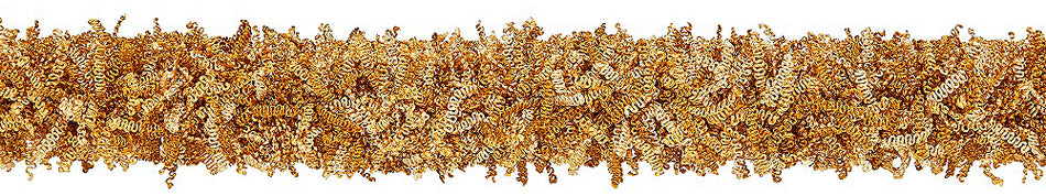 Hallis Opulent Trim Ruche 40mm Gold