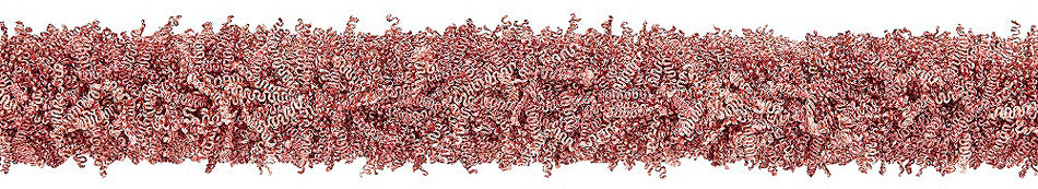 Hallis Opulent Trim Ruche 40mm Blush