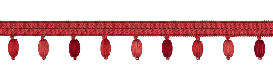 Hallis Opulent Trim Oval Ball 45mm Rouge
