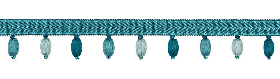 Hallis Opulent Trim Oval Ball 45mm Teal
