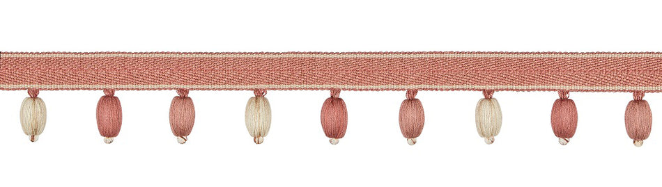 Hallis Opulent Trim Oval Ball 45mm Blush