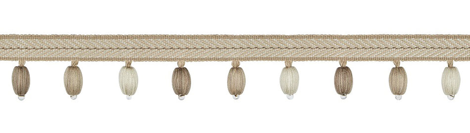 Hallis Opulent Trim Oval Ball 45mm Bisque