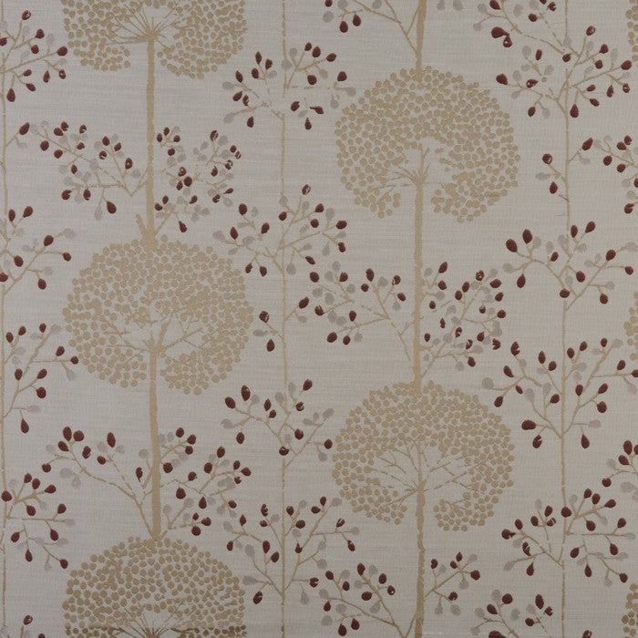 Prestigious Eden Moonseed Cranberry Fabric
