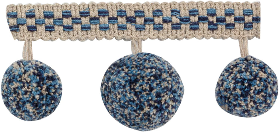 JLS Leopard Pom Pom Trim LP100/01