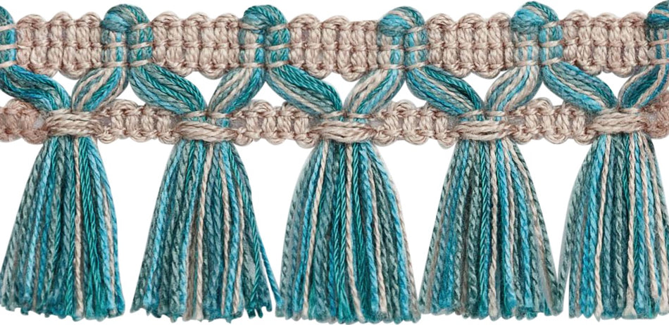 JLS Leopard Tassel Fringe Trim LP505/03
