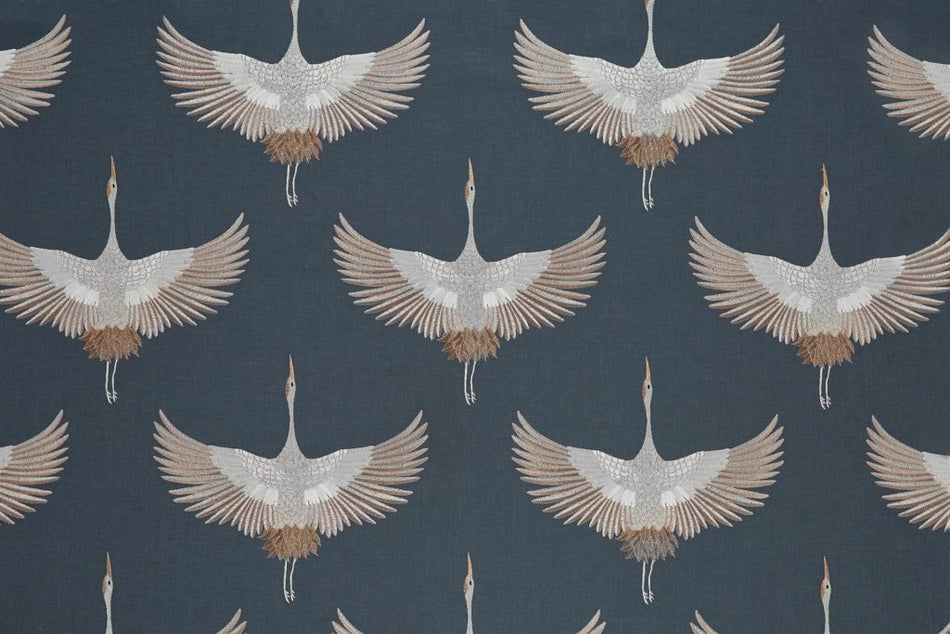 Kai Aravalli Demoiselle Midnight Fabric