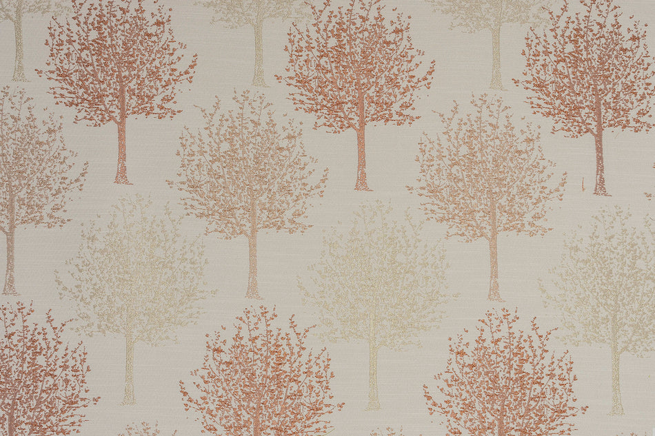 Fryetts Puccini Rossini Burnt Orange Fabric