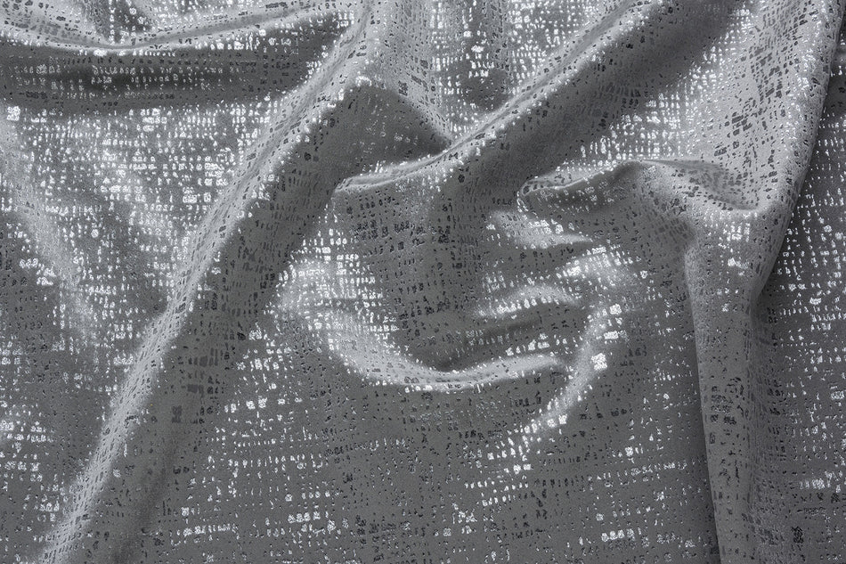Fryetts Glamour Zinc Dove Fabric