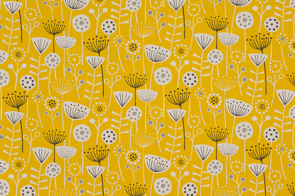 Fryetts Scandi Bergen Ochre Fabric