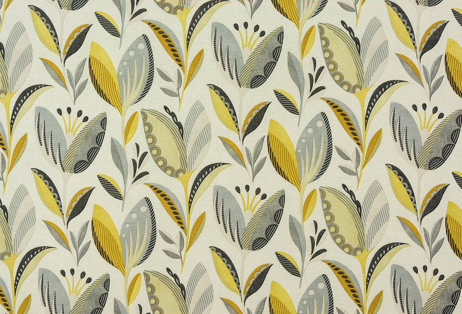 Fryetts Leon Leon Ochre Fabric
