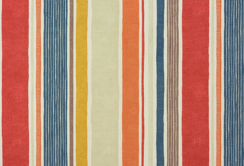 Fryetts Leon Marcel Burnt Orange Fabric