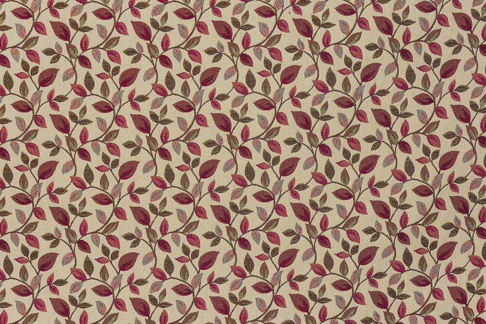 Porter & Stone Country Chic Vercelli FR Wine Fabric