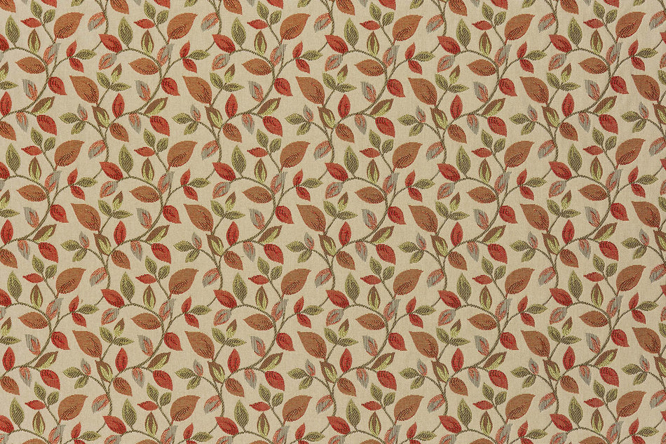 Porter & Stone Country Chic Vercelli FR Orange Fabric