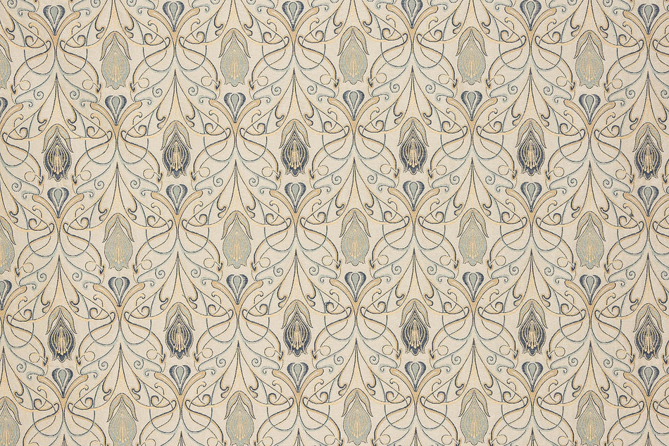 Porter & Stone Country Chic Verona Azzuro Fabric